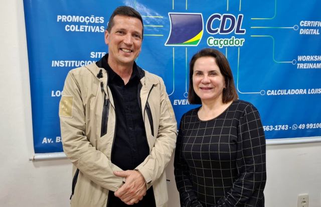 Rui Menegotto é eleito novo presidente da CDL Caçador